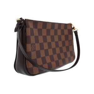 Louis Vuitton Pouch Brown Ebene Navona Damier Accessory